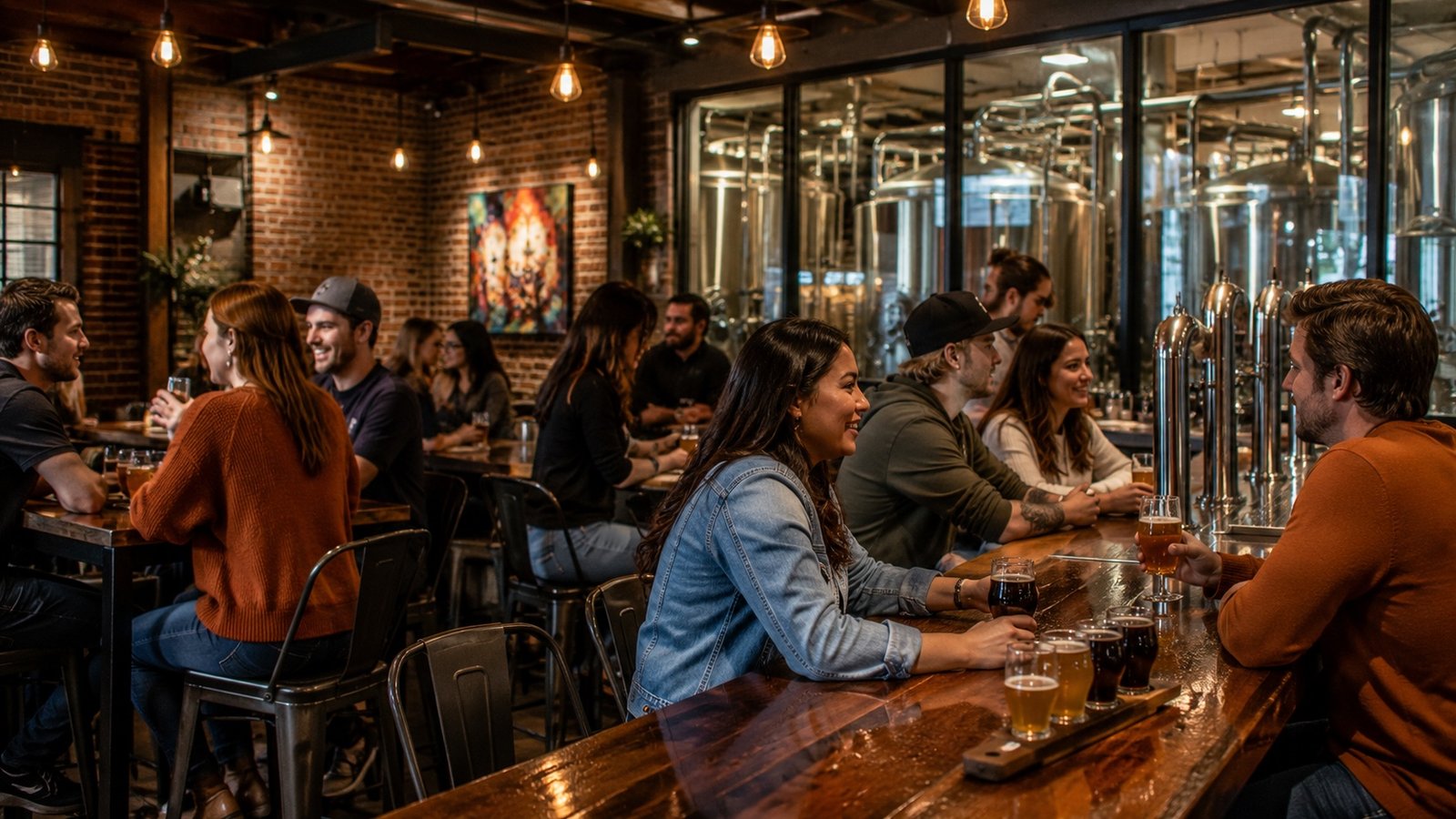 Sacramento craft brewery taproom