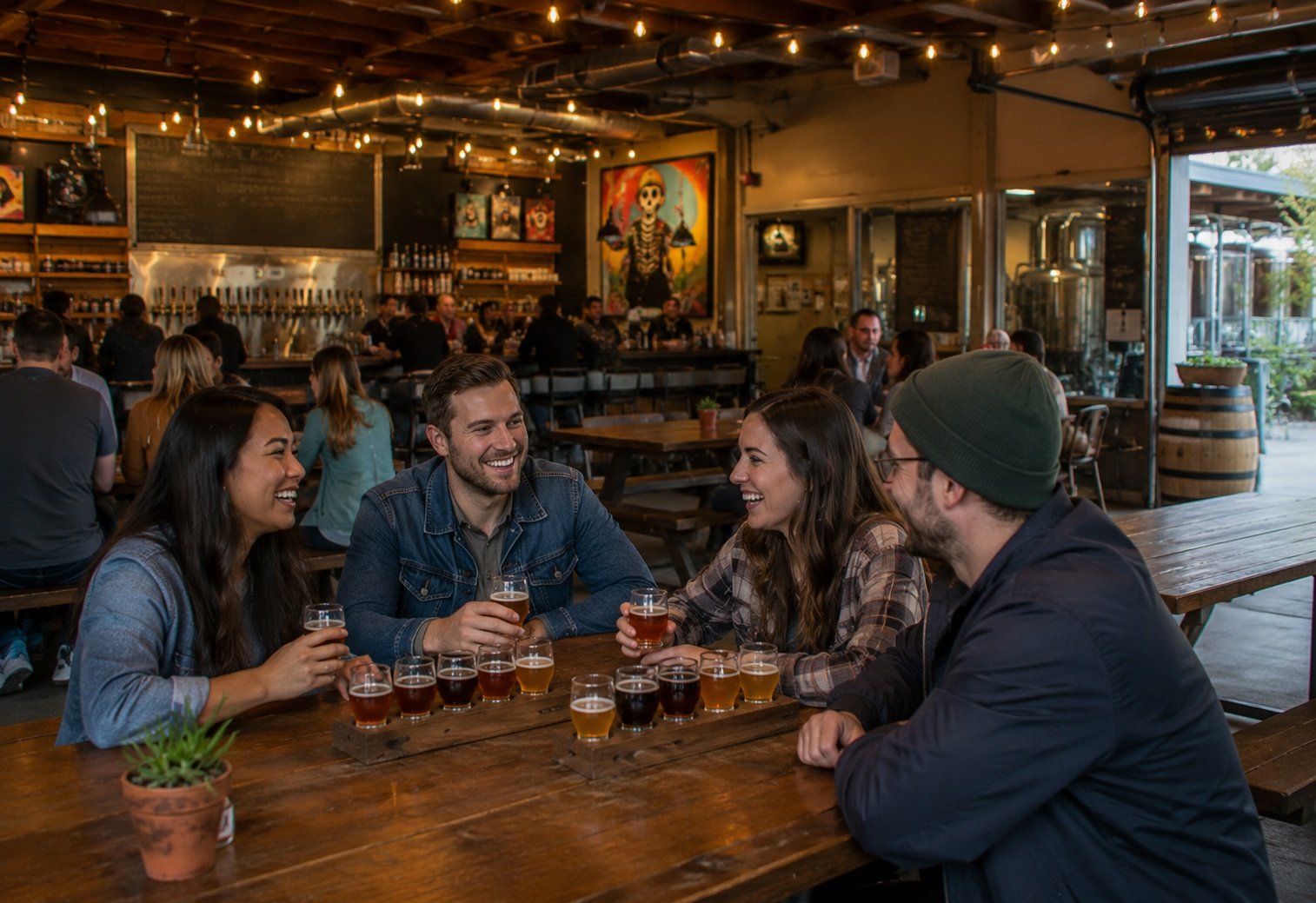 Sactown Union Brewery River District taproom Sacramento