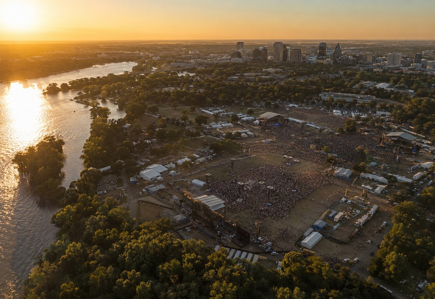 Aftershock Festival at Discovery Park Sacramento