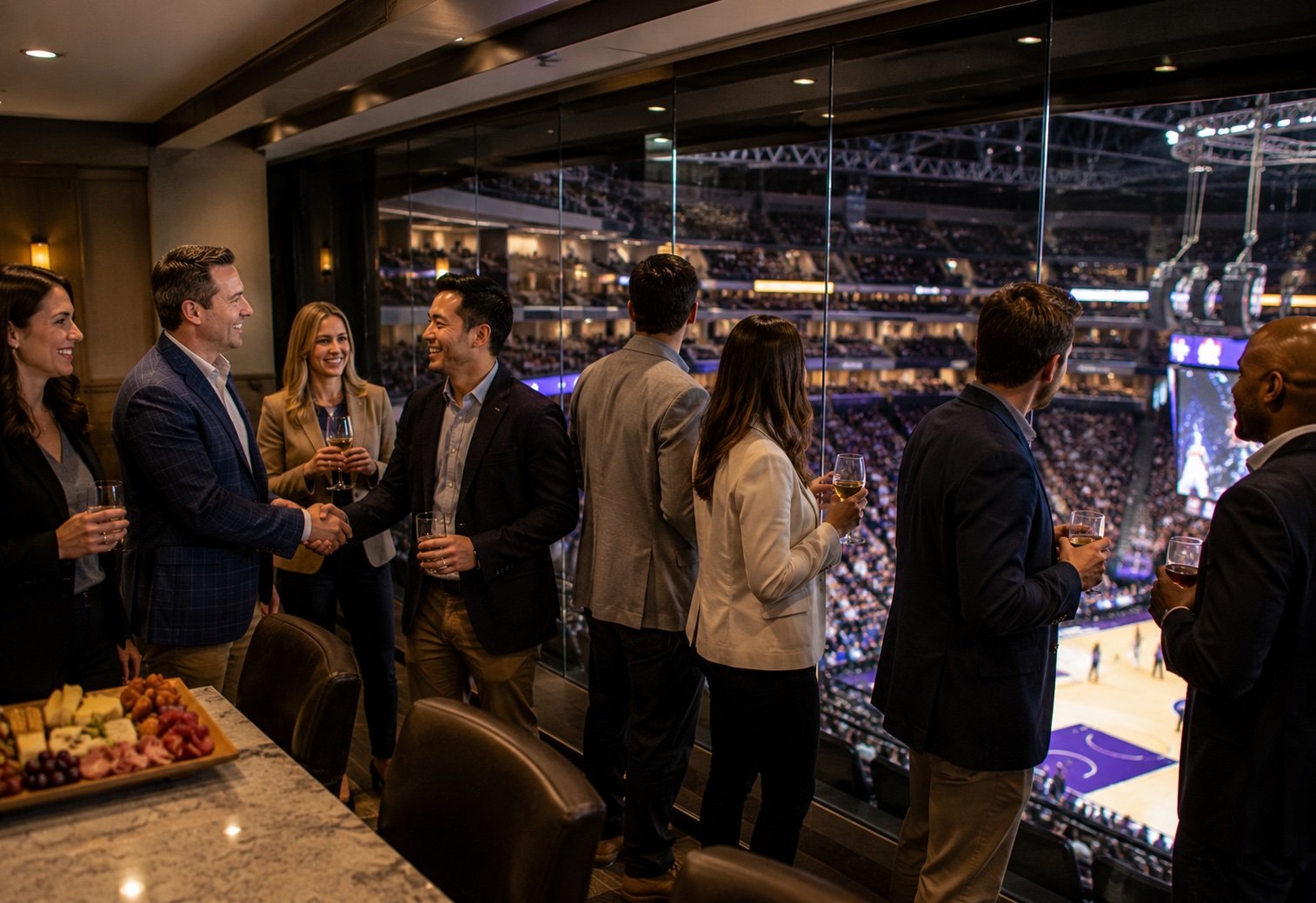 Golden 1 Center suite event transportation Sacramento
