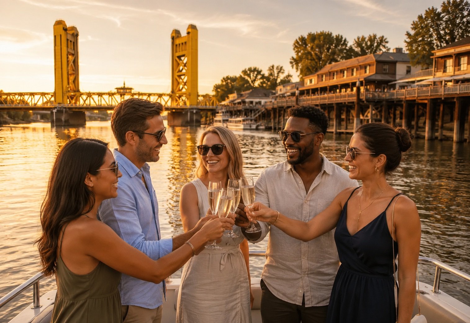 Old Sacramento Waterfront river cruise scenic tour