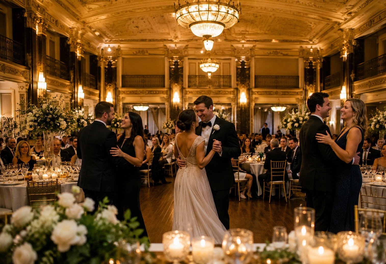 Citizen Hotel Art Deco ballroom wedding venue Sacramento