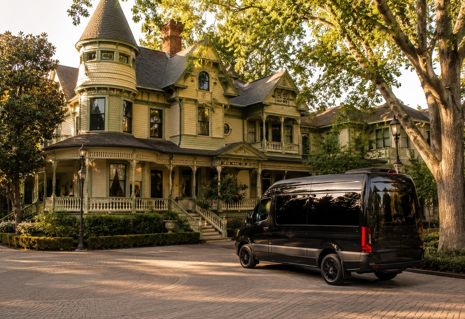 Sterling Hotel Victorian mansion wedding venue in Midtown Sacramento