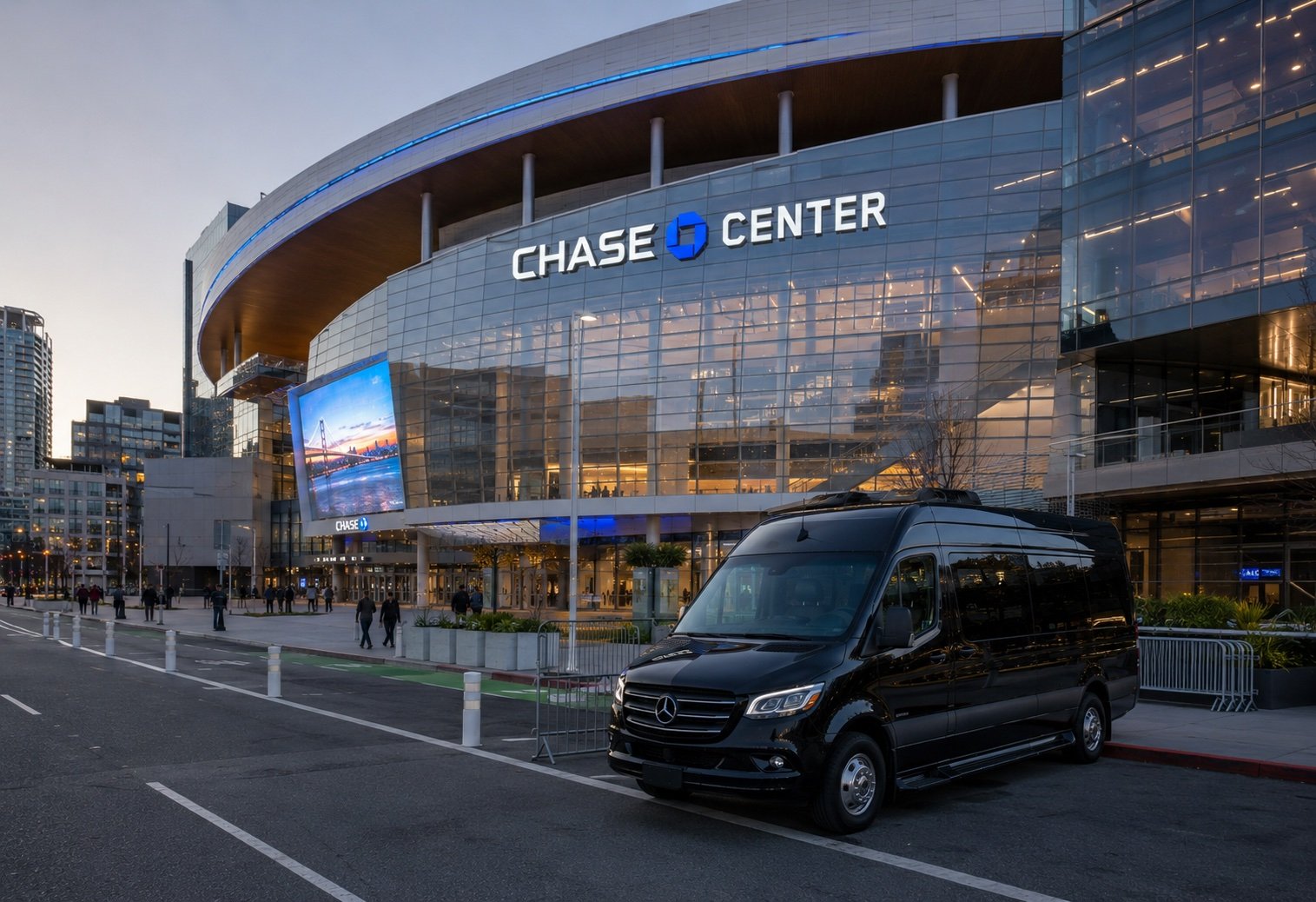 Chase Center arena in San Francisco Mission Bay