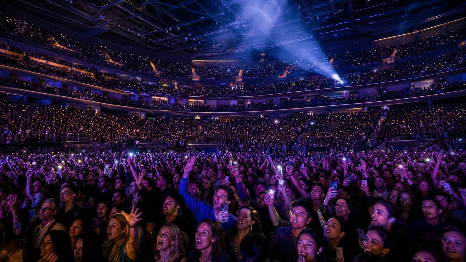 Live concert at a San Francisco Bay Area music venue