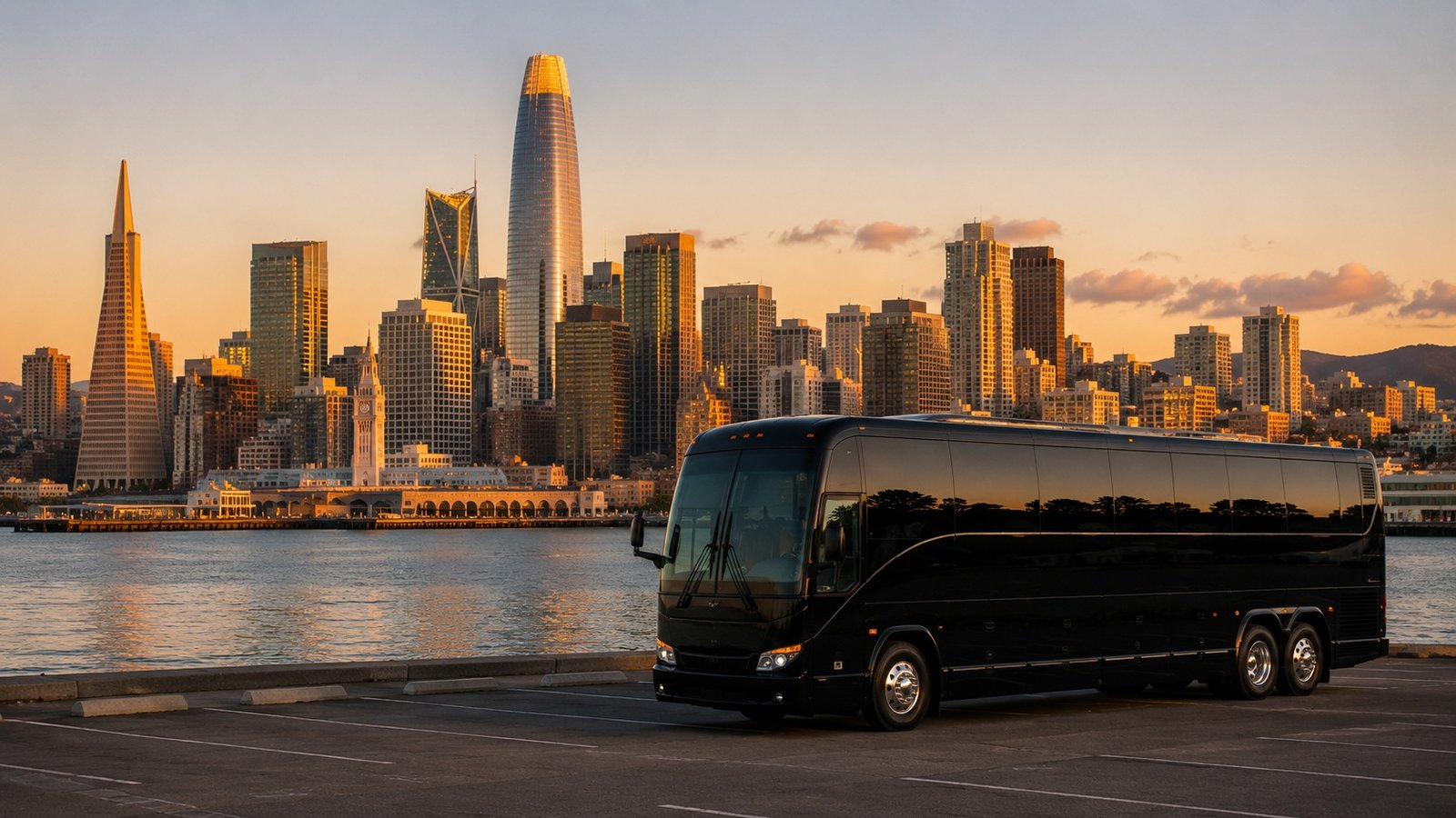 Corporate event group transportation in the SF Bay Area