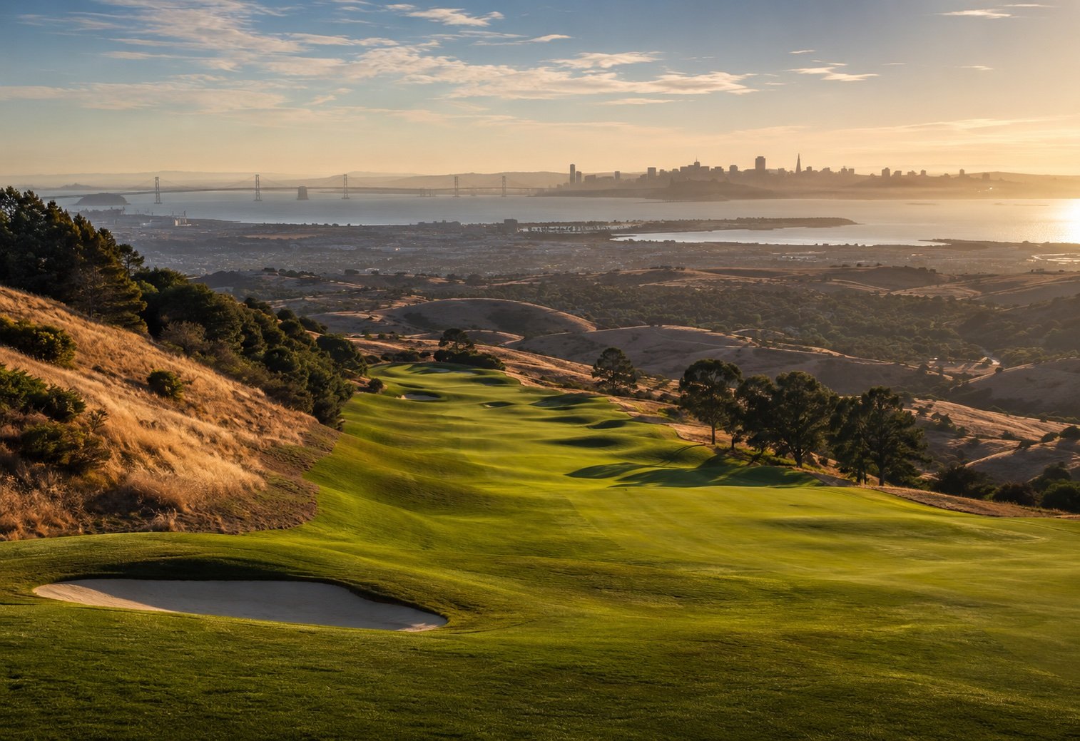 TPC Stonebrae Hayward golf transportation from San Francisco
