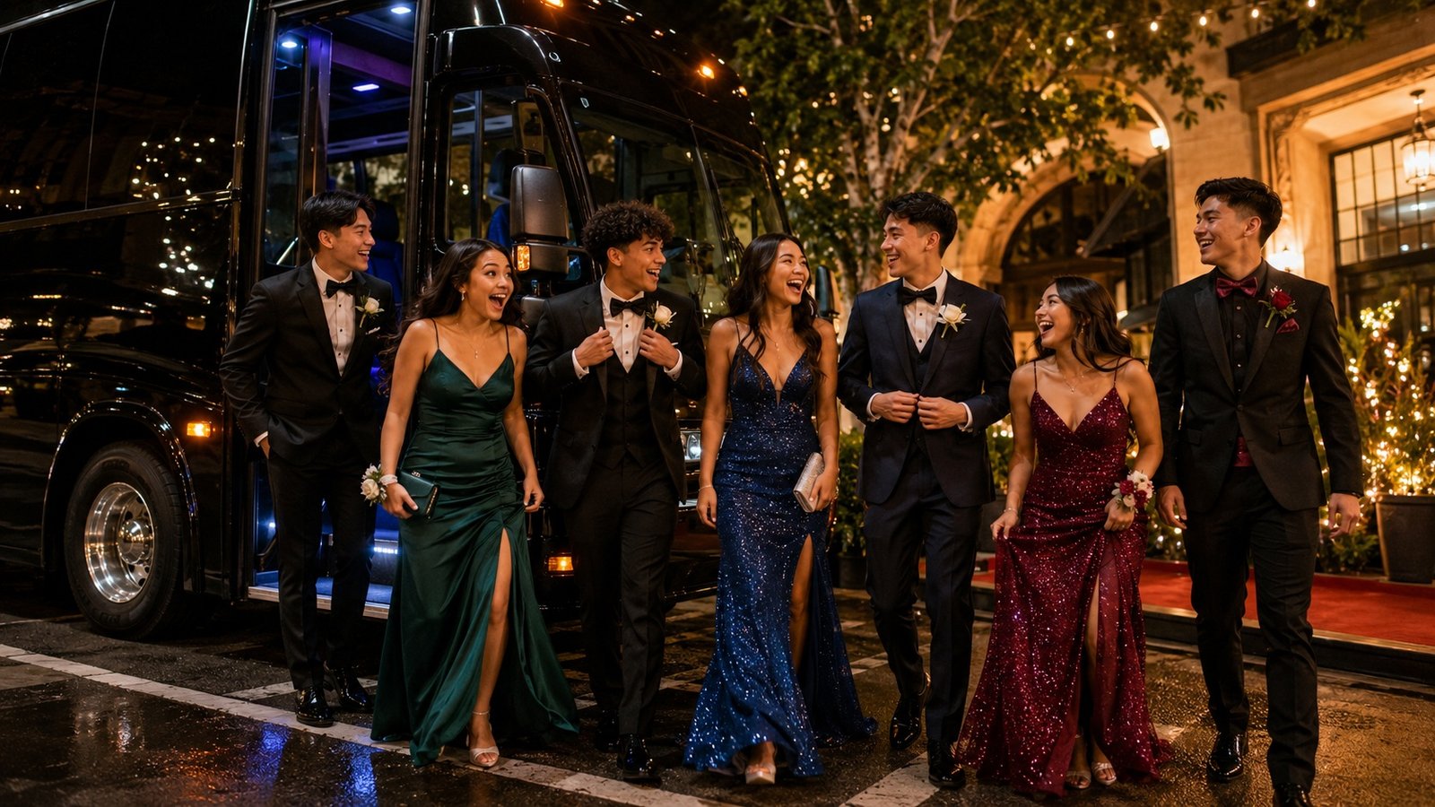 Prom night transportation for SF Bay Area high school students