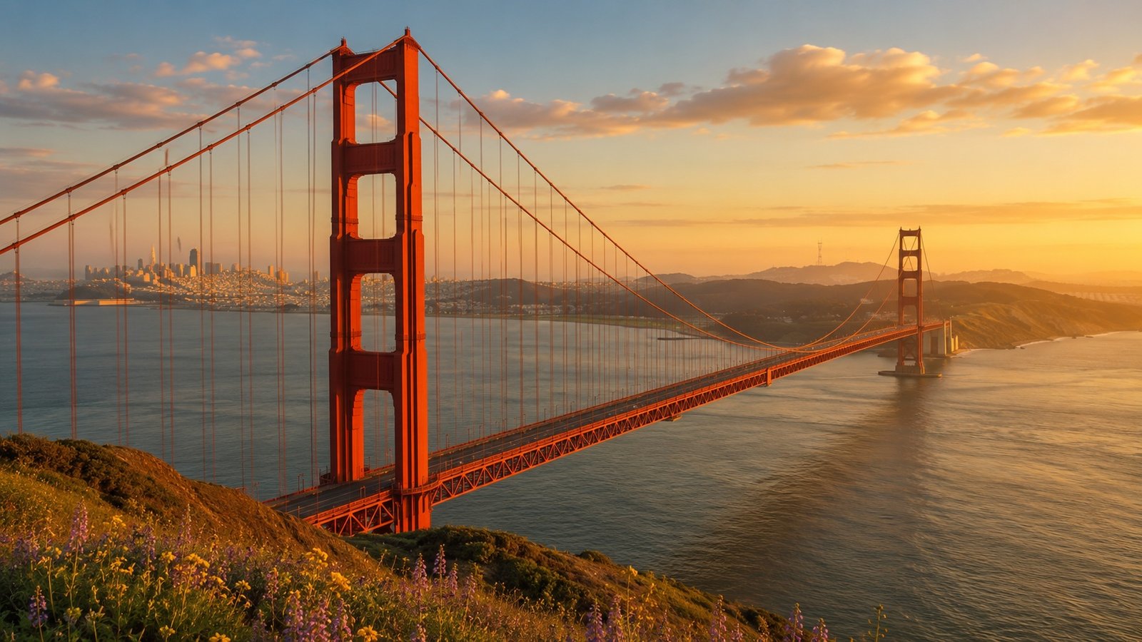 Scenic tour transportation across San Francisco and the Bay Area