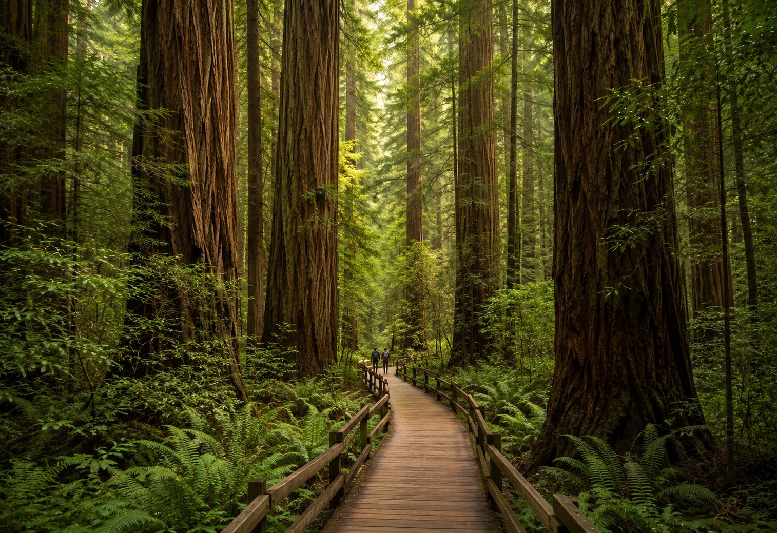 Muir Woods National Monument ancient coastal redwood forest