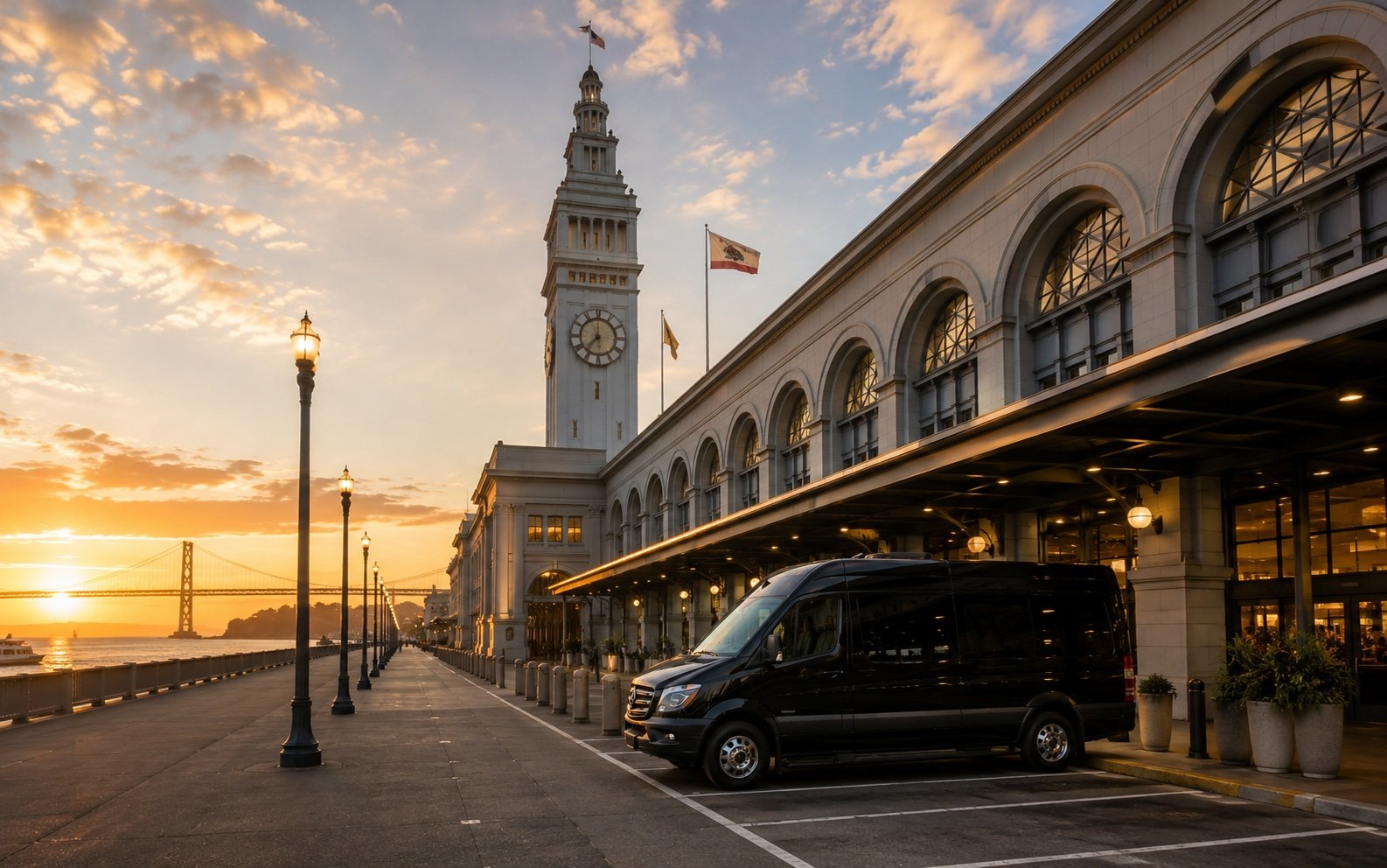 Collage of iconic SF Bay Area venues including Chase Center and Oracle Park